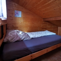 Schlafgalerie Bett links, 140 x 200cm